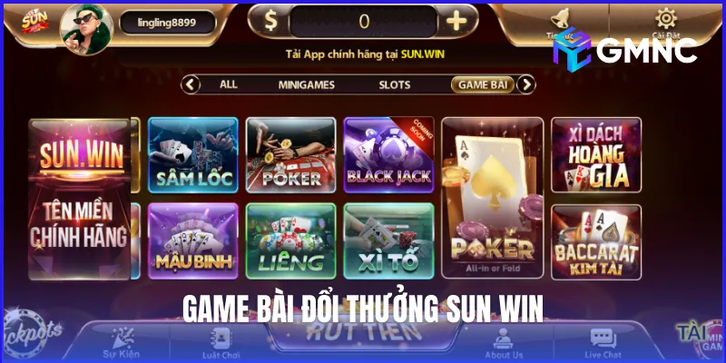 Game bài đổi thưởng Sun Win mang đến không gian đấu trí lý tưởng